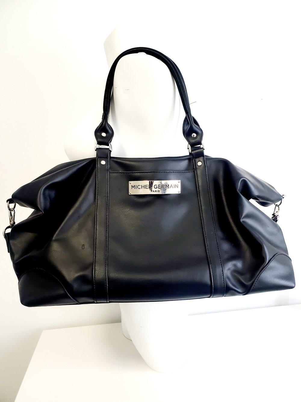 MICHEL GERMAIN Black Duffle Bag